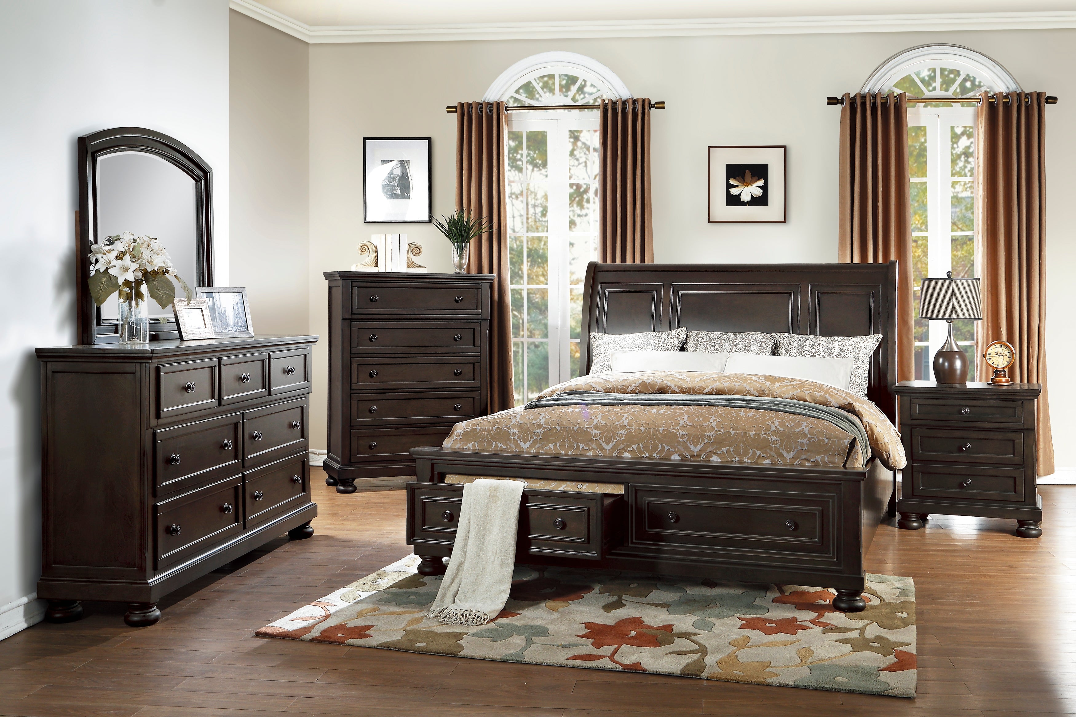 5pcs Queen Bedroom-Begonia Collection
