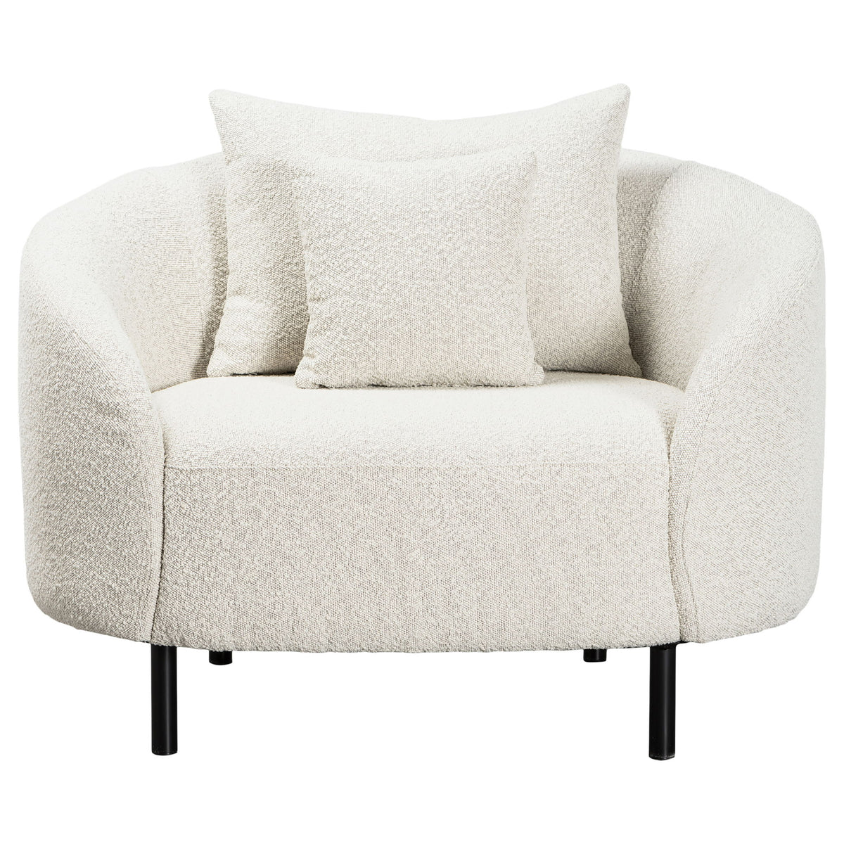 Rani - Occasional Chair - Light Sand With Black