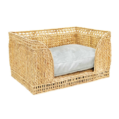 Milou - Rattan Small Pet Bed - Natural