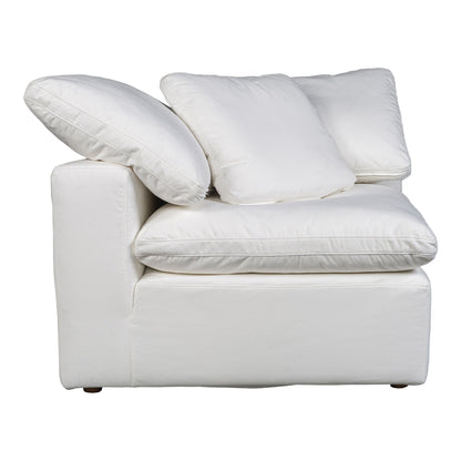Terra - Livesmart Fabric Condo Corner Chair - Cream