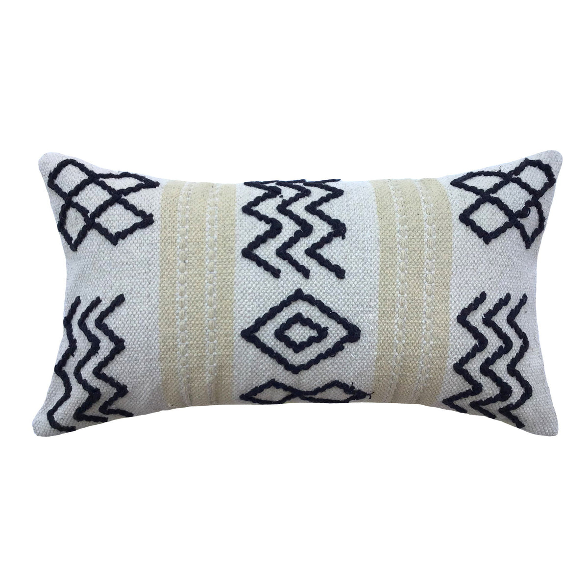 Kaarlo - Pillow - Natural And Black