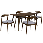 Retro Elegant 5 Piece Dining Set