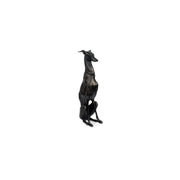 Duke Cast Aluminum Sculpture - Black