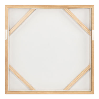 Flutter - Framed Painting - Cool Beige