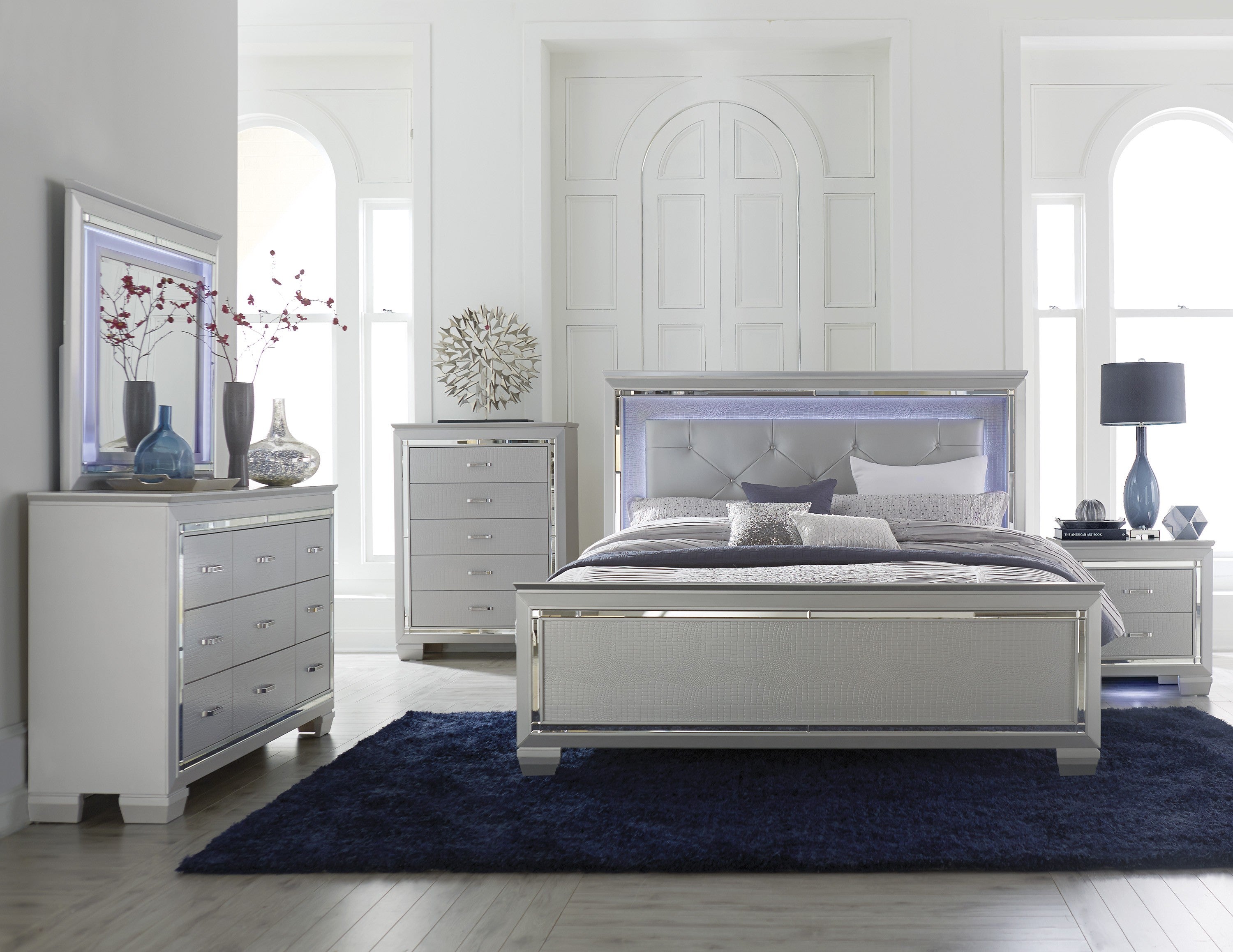 5pcs Queen Bedroom-Allura Collection