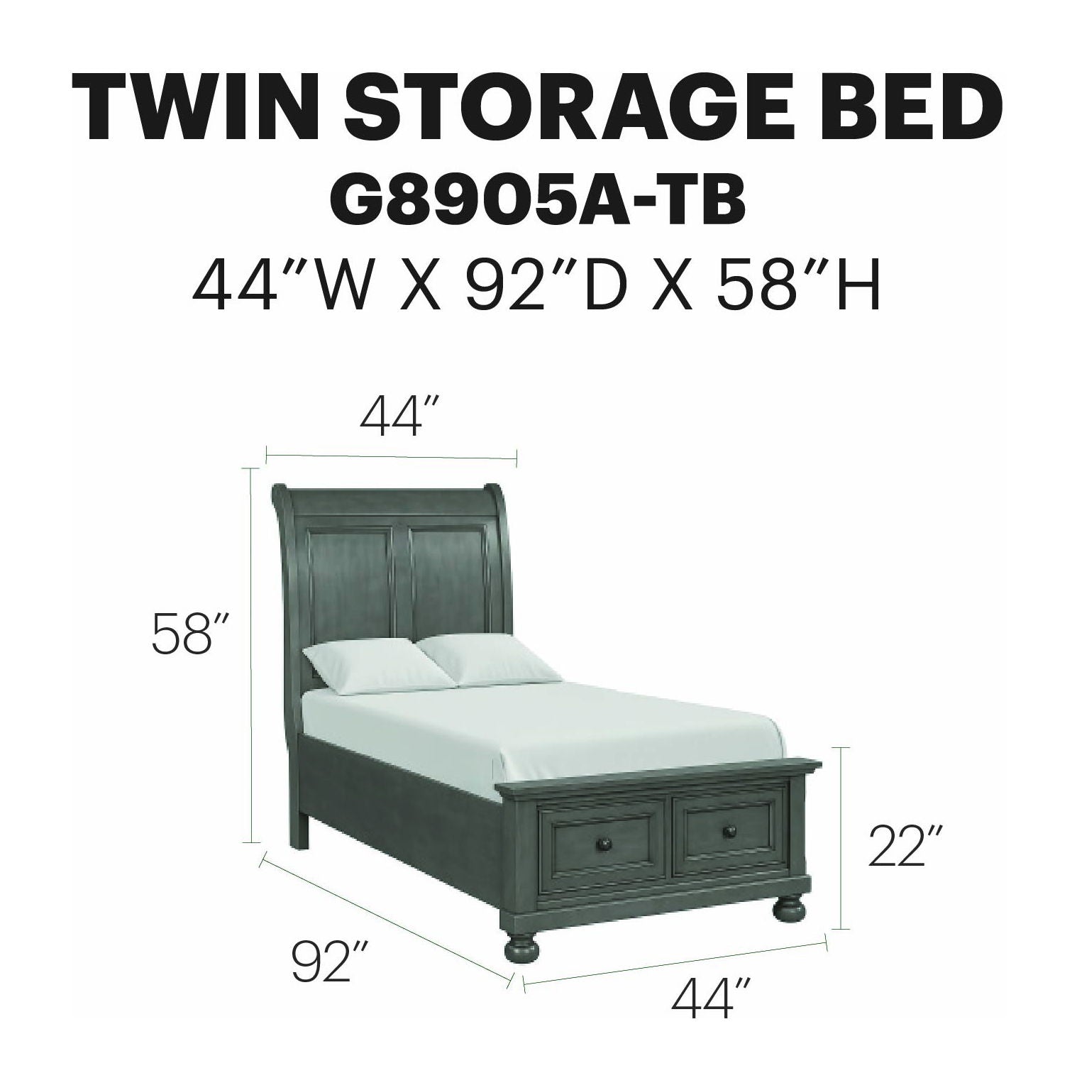 Glory Furniture - Meade - Bed