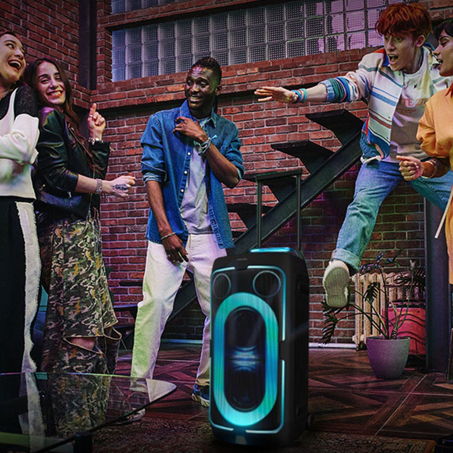 Samsung - 240W Sound Tower High Power Audio - Black