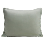 Hera - Washed Linen Tailored Dutch Euro Pillow - Sage