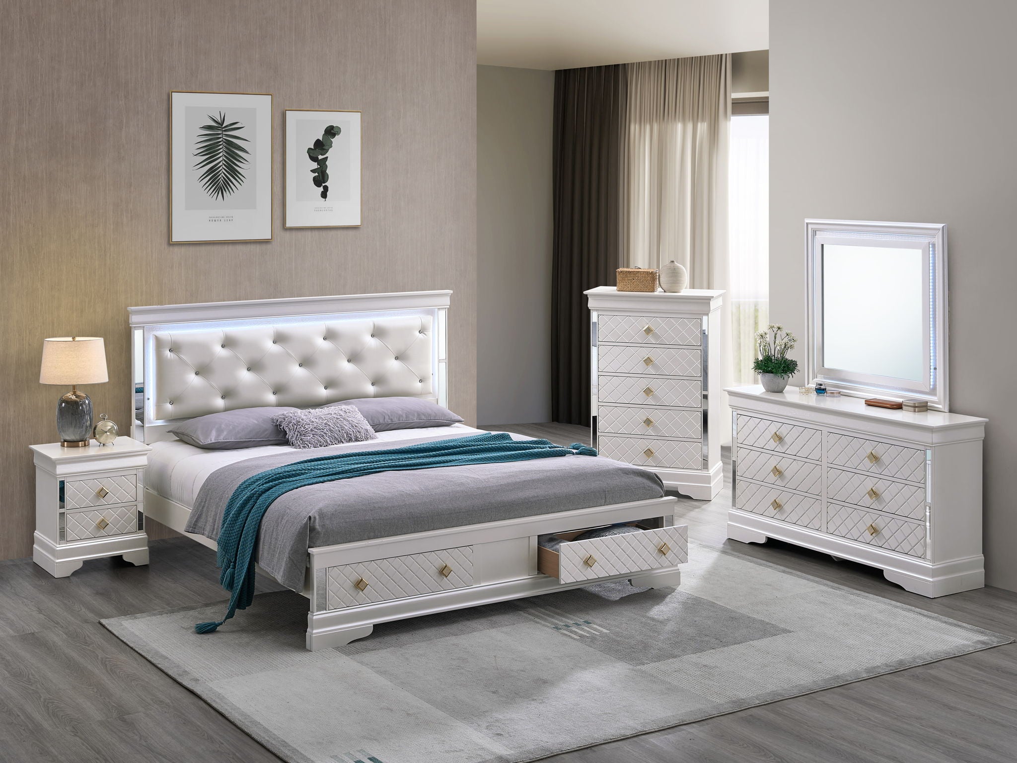 Glory Furniture - Verona - Storage Bed