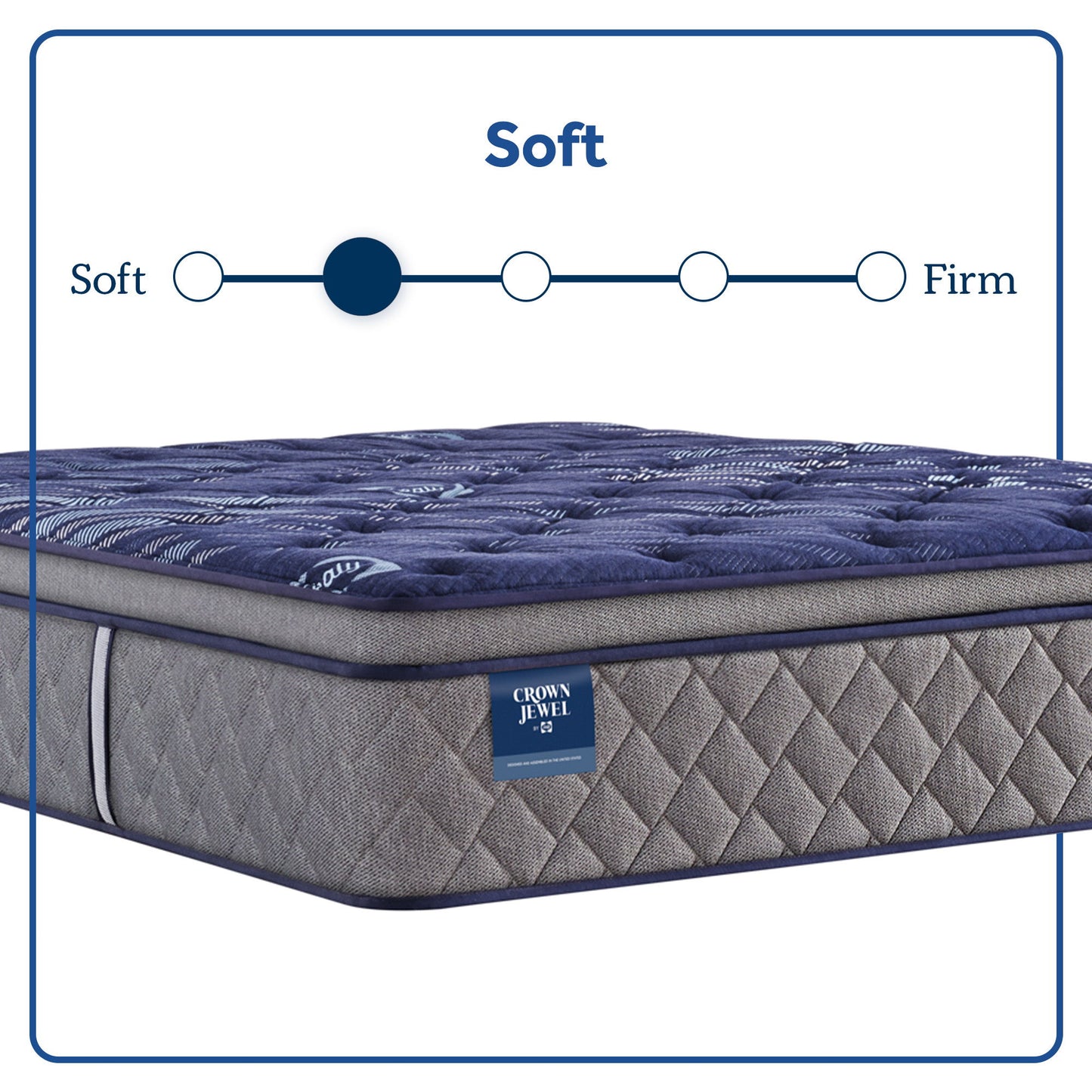 Eighth & Park - Soft Euro Pillow Top Mattress