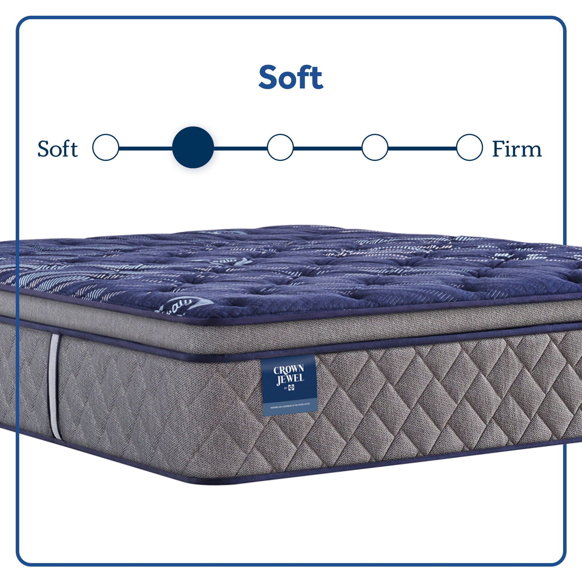 Crown Jewel - Eighth & Park Soft Euro Pillow Top Mattress