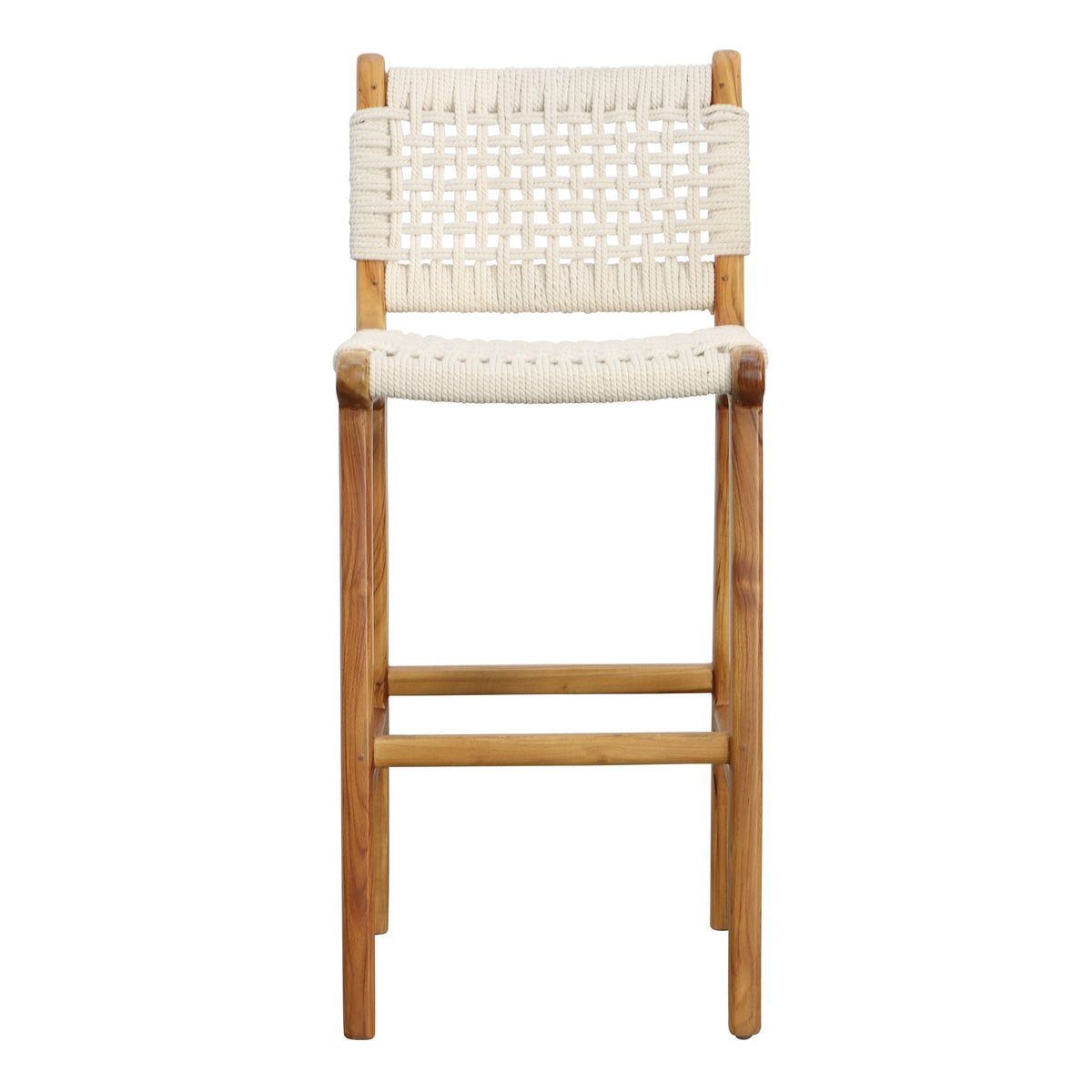 Diaz - Counter Stool - Natural With White