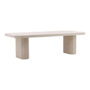 Prism - Outdoor Dining Table - Ivory