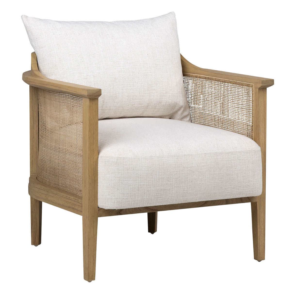 Miera - Occasional Chair - Natural And Off White