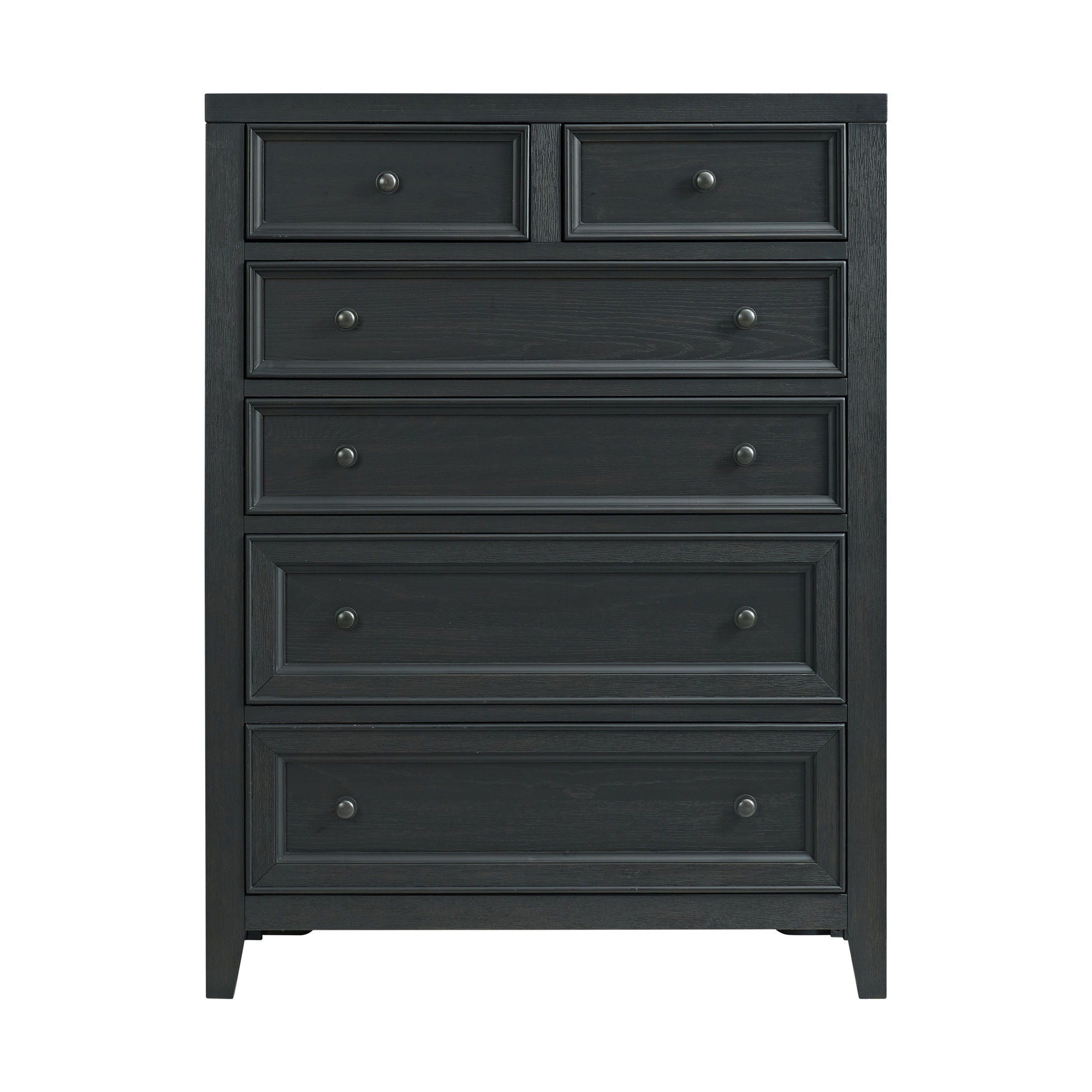 6 Drawer Chest With Knobs And Smooth Slides