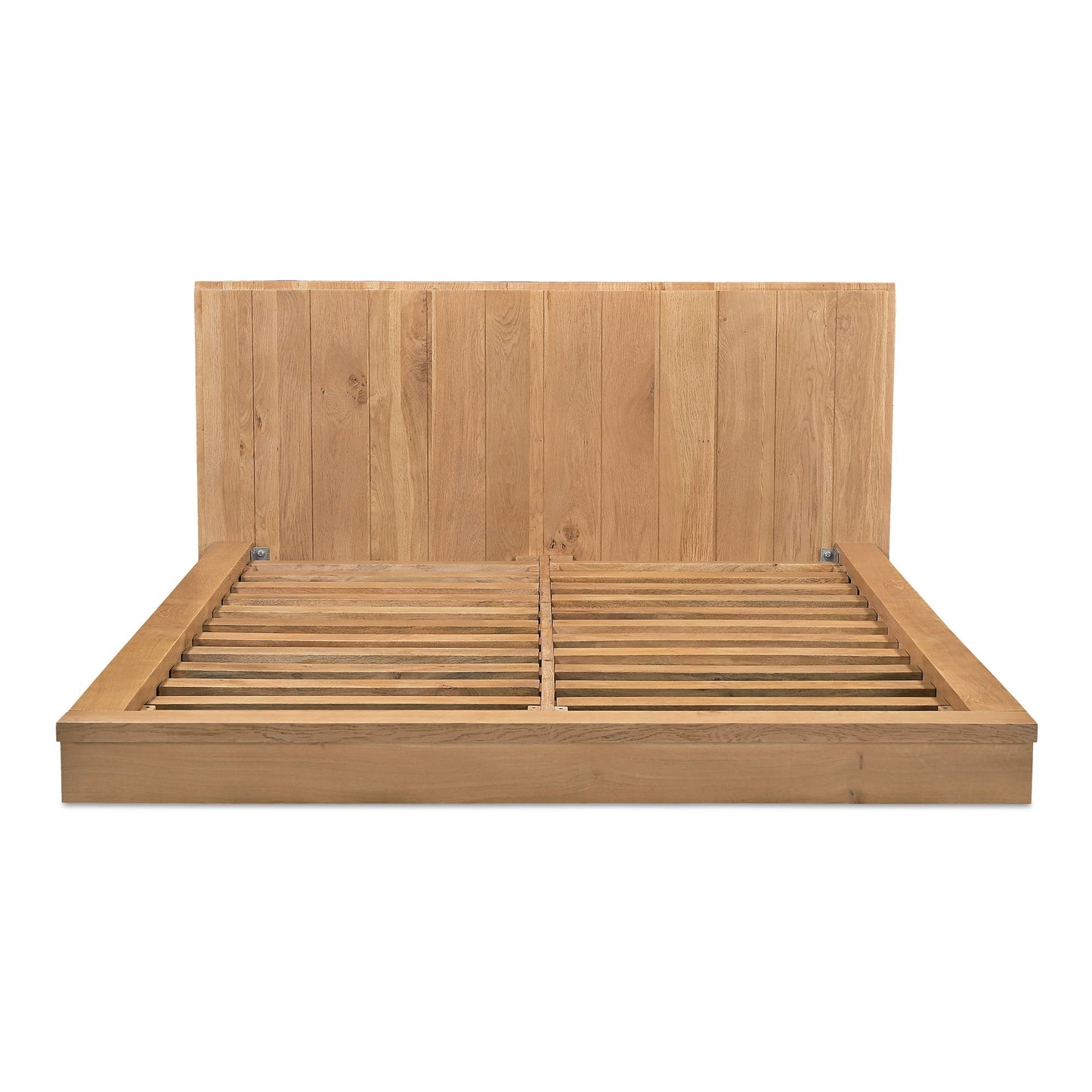 Plank - Queen Bed - Natural Oak