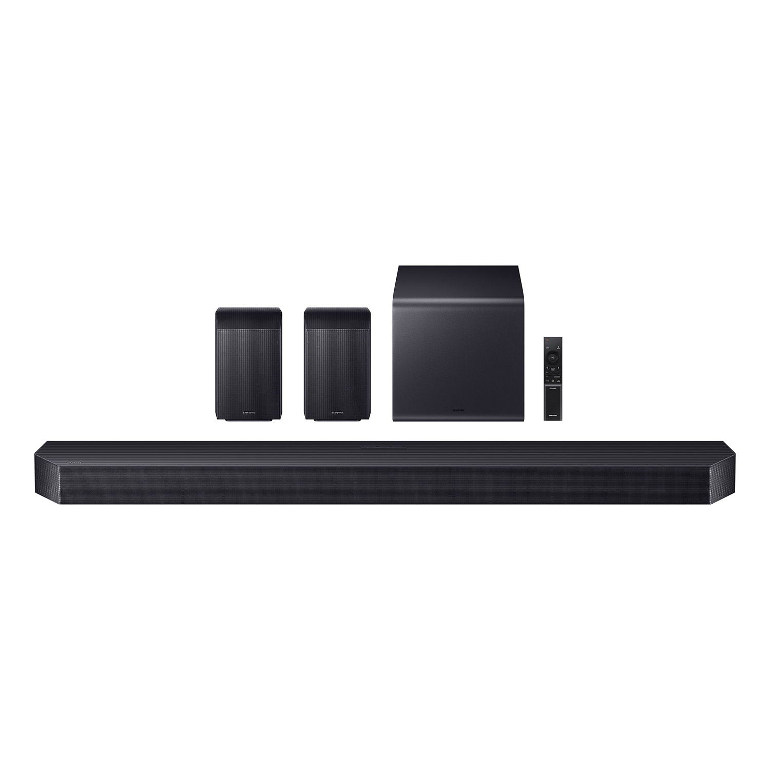 Samsung - 11.1.4 Channel Soundbar Dolby Atmos - Black