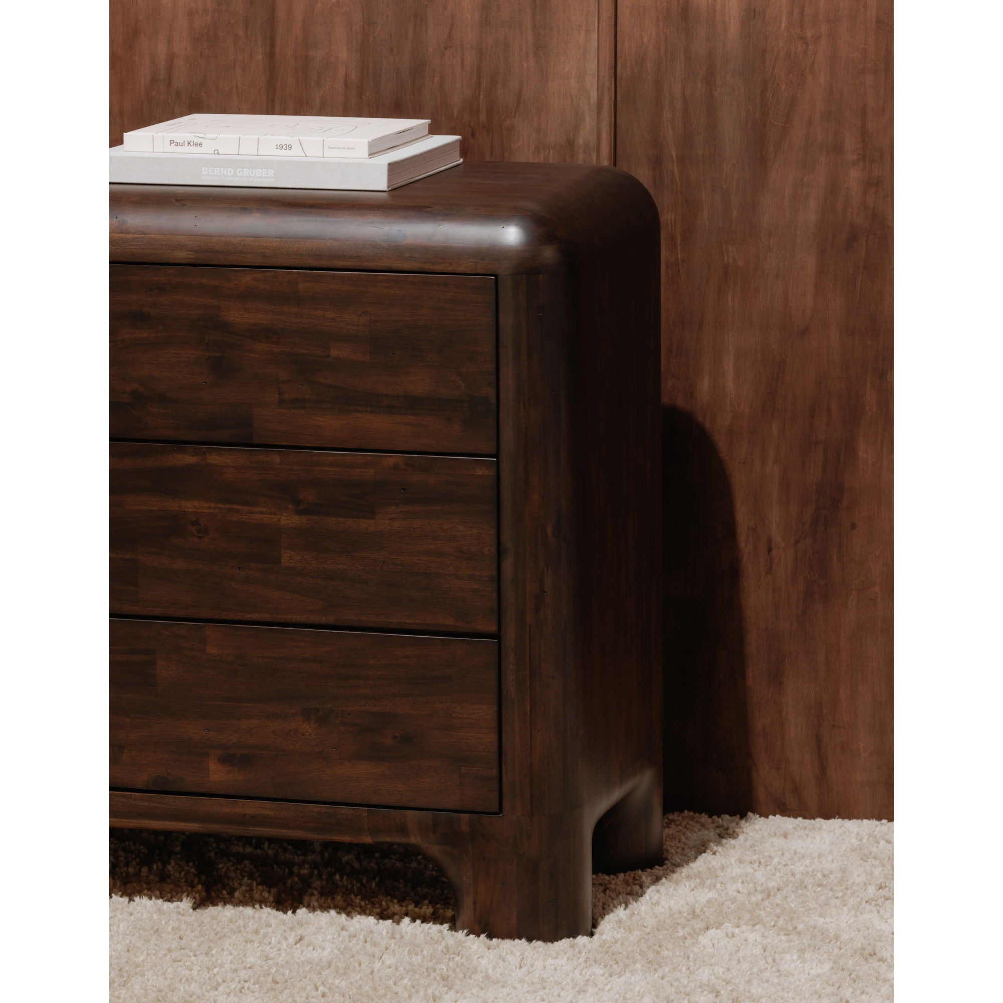 Rowan - 6 Drawer Dresser - Dark Brown