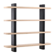 Price - Bookcase - Black And Natural