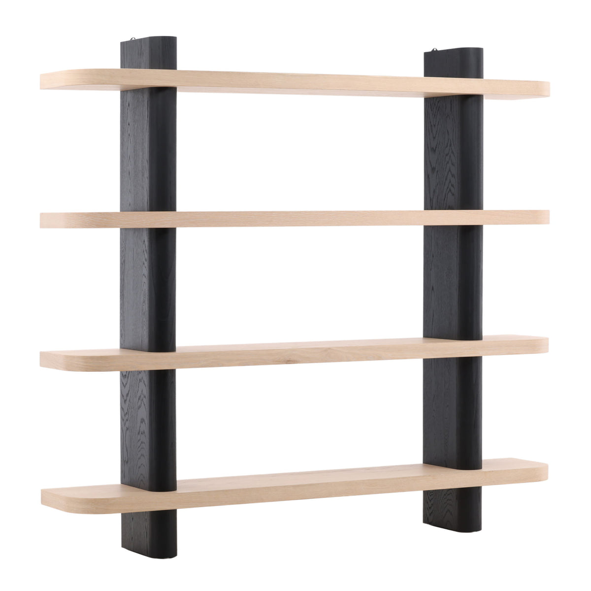 Price - Bookcase - Black And Natural