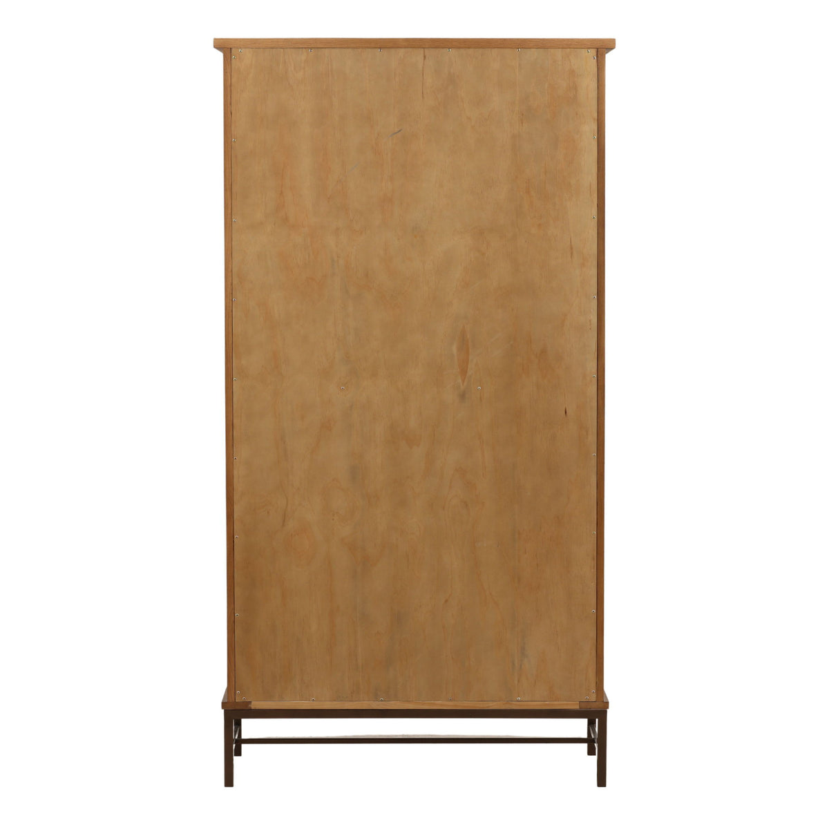 Royden - Cabinet - Dark Brown And Bronze