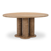 Treccia - Round Dining Table - Oak