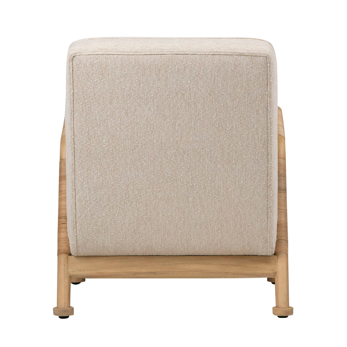 Clyde - Occasional Chair - Ivory And Natural