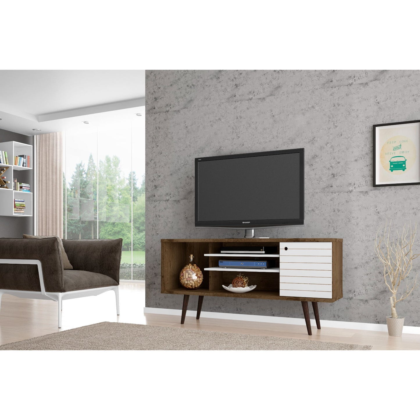 Liberty - Free Standing Design TV Stand