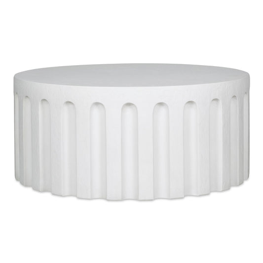 Eris - Outdoor Coffee Table - White