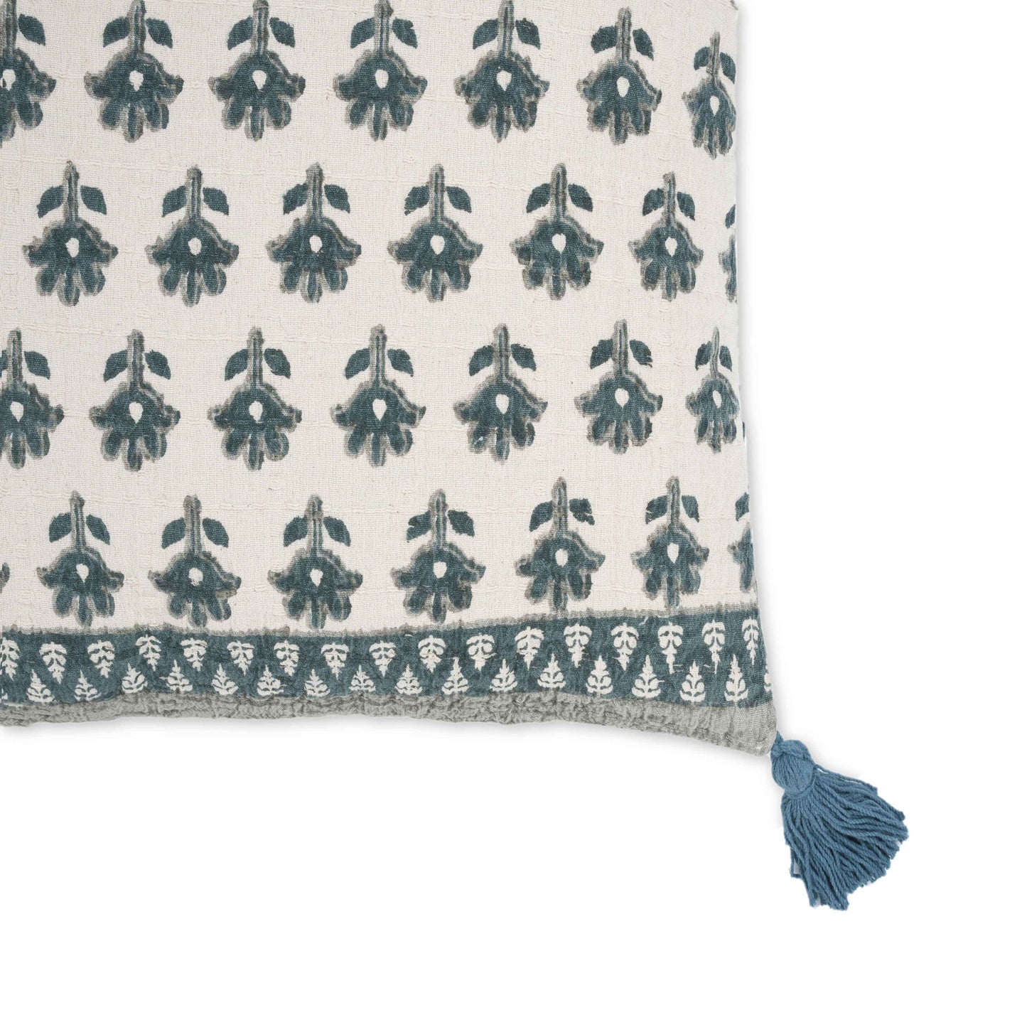 Blossom - Accent Cushion Cover - Blue