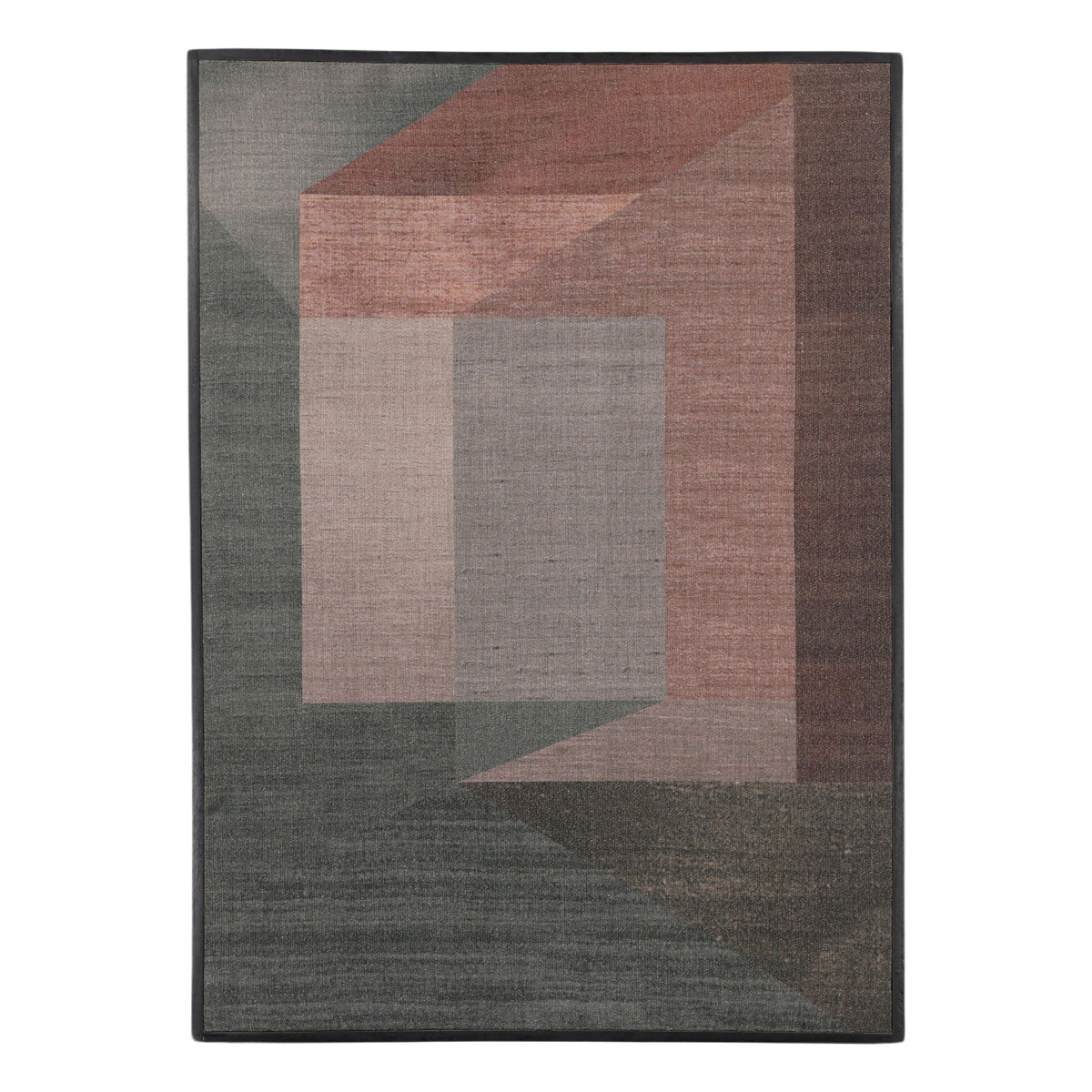 Wellington - Wall Art - Gray And Dark Red
