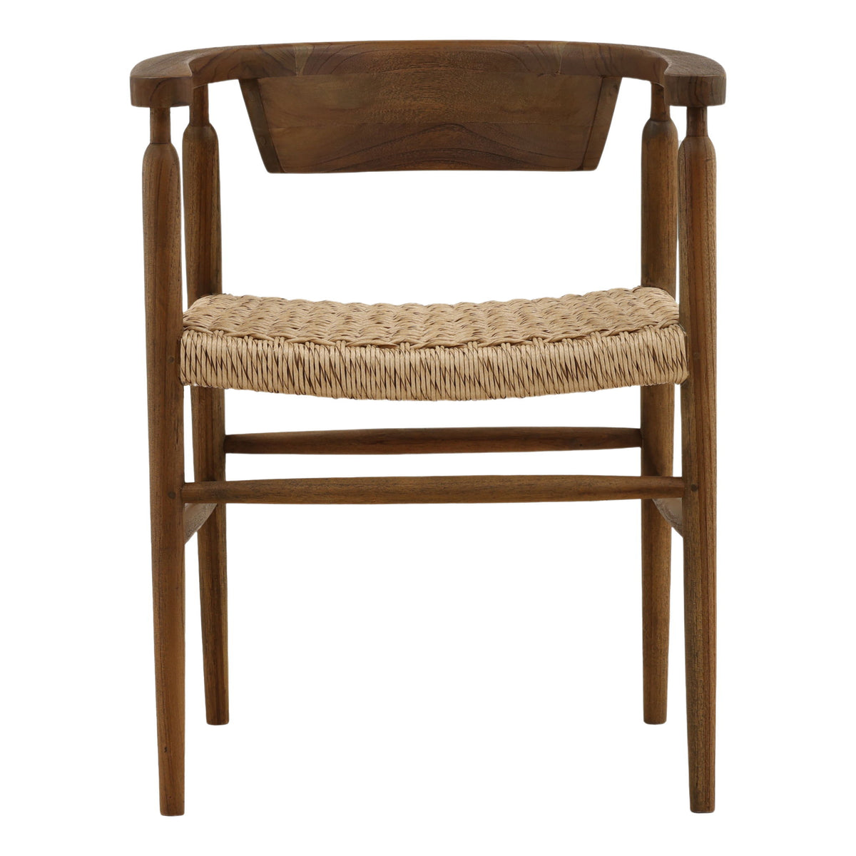 Nevin - Dining Chair - Brown And Natural