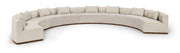 Avanti - Chenille Fabric Upholstered 4 Piece Modular Sectional