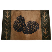 Lodge Pine Cone - Pine Cone Rug - Brown / Chocolate