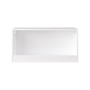 Open Toy Storage Box For Kids, Organizer Bin For Plush Toys, Books - White