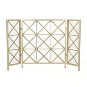 Margaret - 3 Panel Fireplace Screen Iron