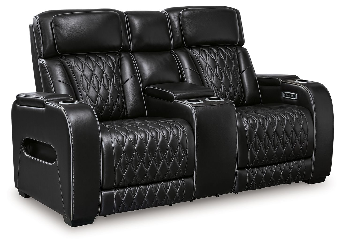 Ashley Furniture Boyington Power Reclining Loveseat - Thumbnail 2