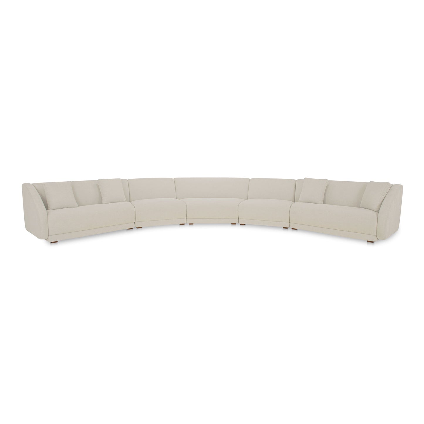 Fraser - 5 Piece Modular Sectional - White