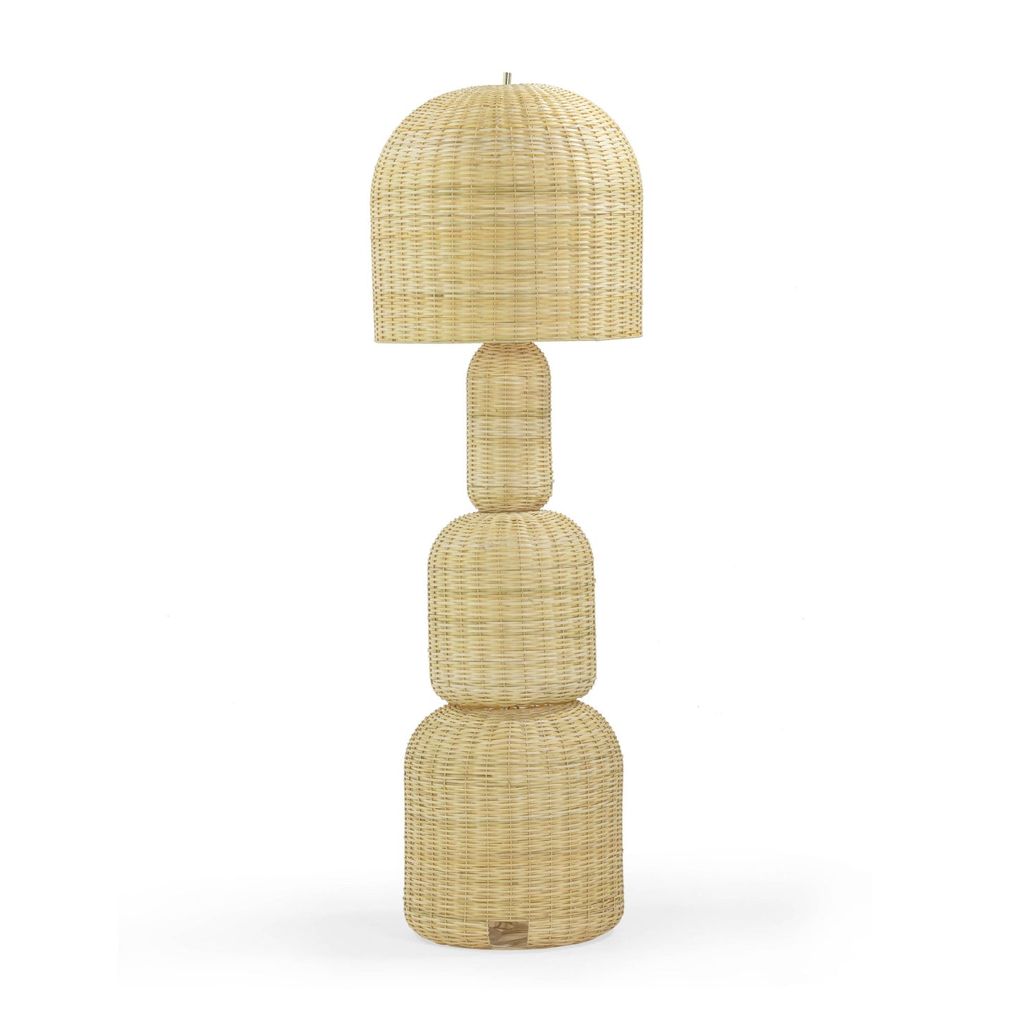 Kootu - Rattan Floor Lamp - Natural