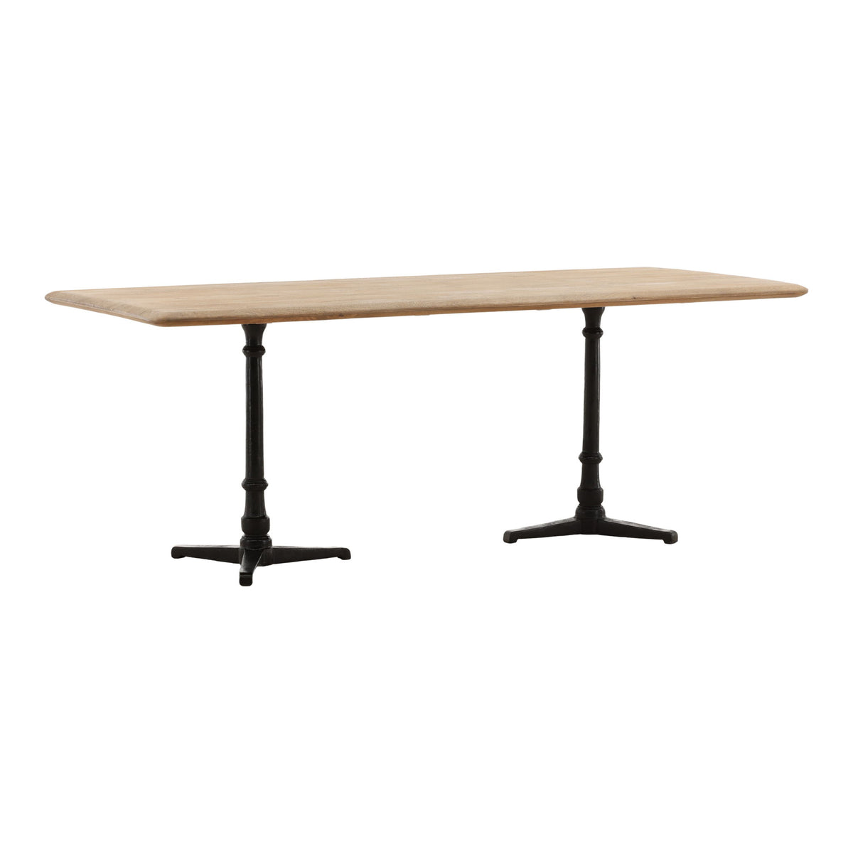 Branden - Dining Table - Natural And Black