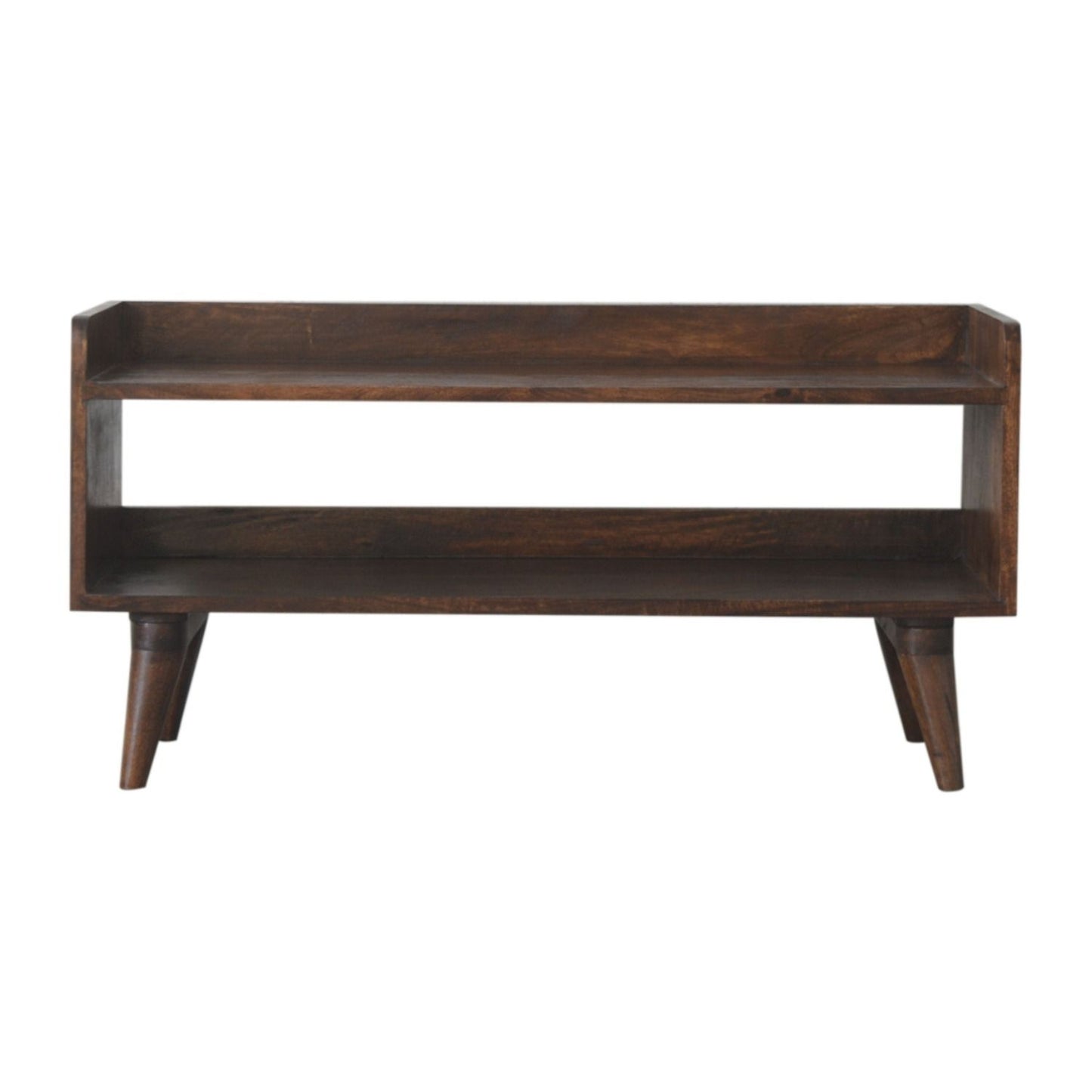 Nordic Storage Bench - Walnut