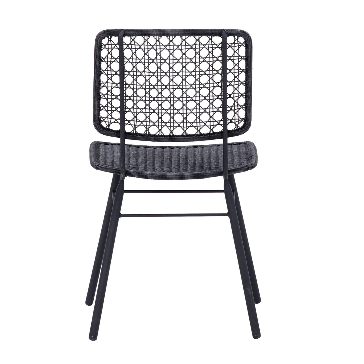 Manalo - Outdoor Dining Chair - Black And Black
