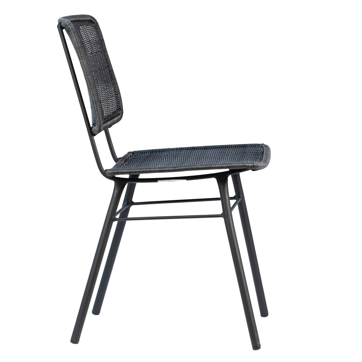 Aster - Outdoor Dining Chair - Black