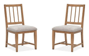 Lindon - Dining Side Chair With Upholstered Seat (Set of 2)
