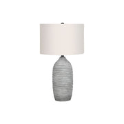 Lighting, Table Lamp, Resin, Modern - Gray / Cream