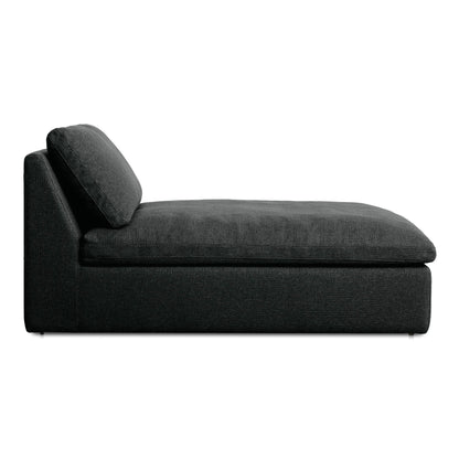 Miles - Outdoor Chaise - Charcoal