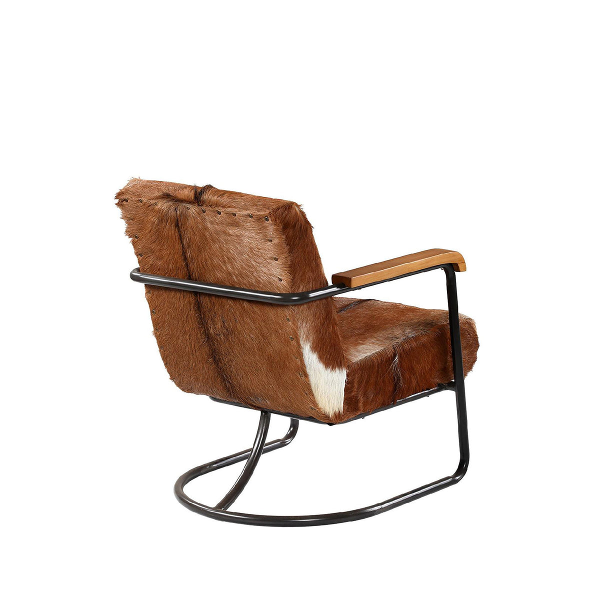Vistan - Occasional Chair - Antique Black With Brown
