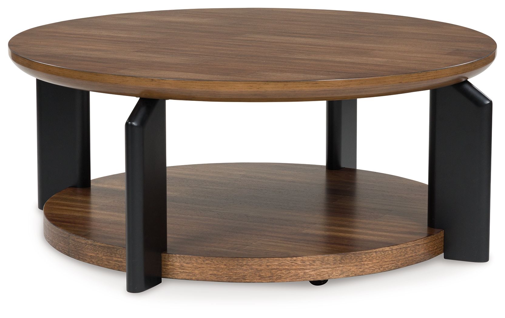 Kraeburn Round Cocktail Table - Thumbnail 2