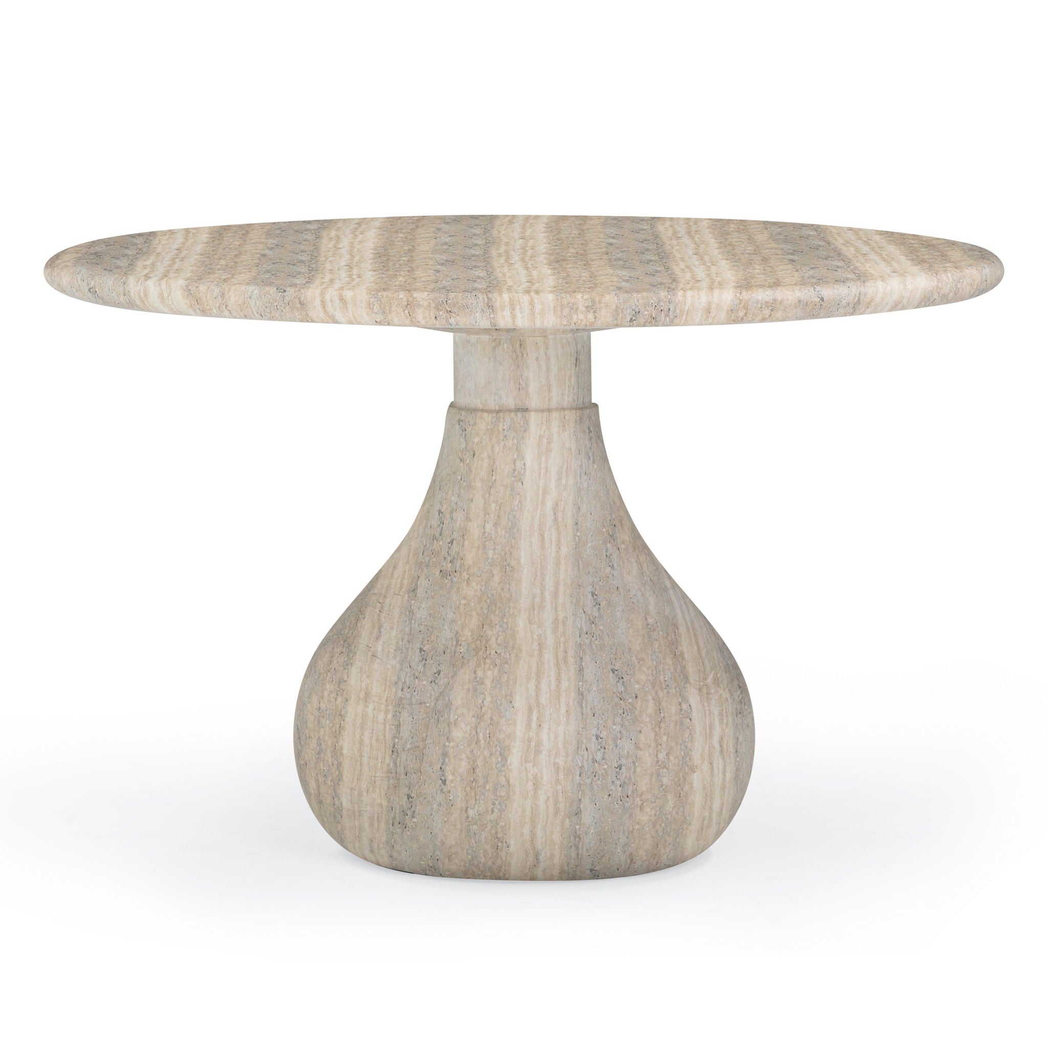 Smooch 47" Indoor / Outdoor Round Dining Table - Thumbnail 3