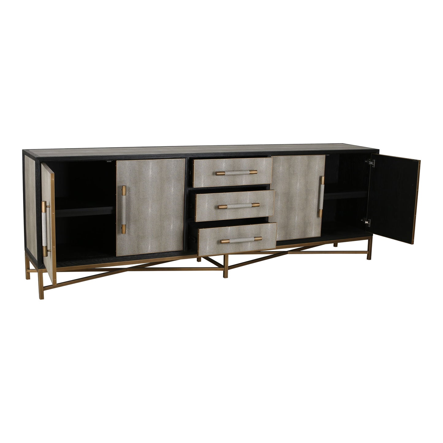 Mako - Large Sideboard - Dark Gray
